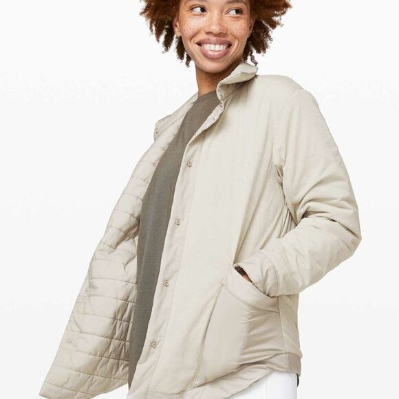 Lululemon Switch Please Shacket  Reversible Size 4 - Picture 3 of 15